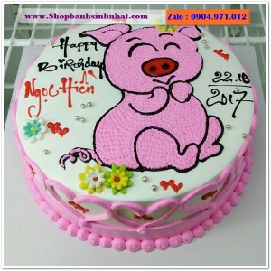Bánh Sinh Nhật Con Heo Tuổi Hợi- Y88